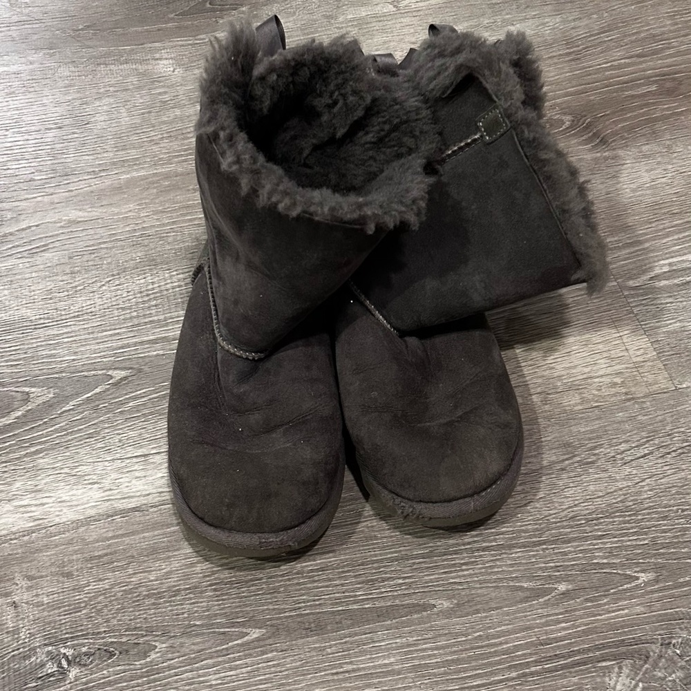 Ugh boots, worn a bunch